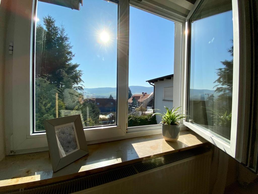 Ferienwohnung Bergblick Jena Exteriér fotografie
